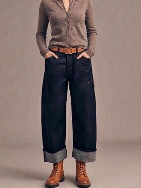 The Kayden Japanese Barrel Carpenter Jeans by Pilcro, 28